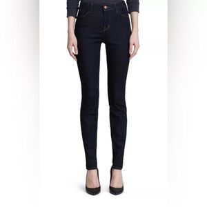 J Brand Maria After Dark Navy Skinny Jeans